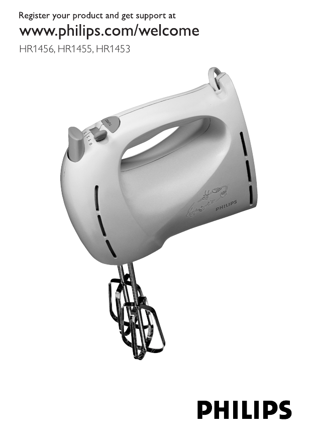 Philips HR1453/70, HR1453 User manual Philips HR1453/70, HR1453 User manual