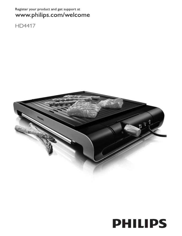 Philips HD4417, HD4417/21 User manual Philips HD4417, HD4417/21 User manual