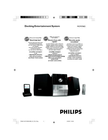 Philips MCM196D User manual Philips MCM196D User manual