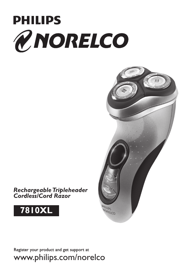 Philips 7810XL User manual Philips 7810XL User manual