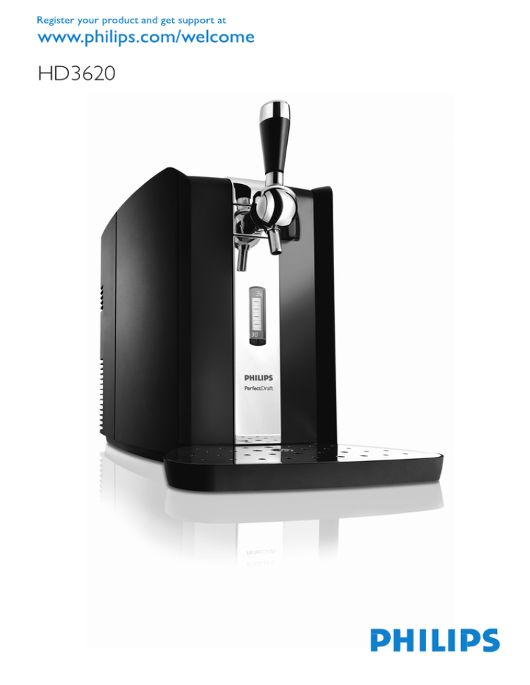 Philips HD3620/25, HD3620 User manual Philips HD3620/25, HD3620 User manual