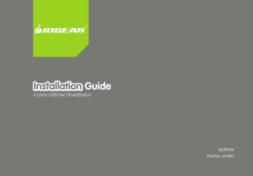 iogear GUIP204 Installation guide | Manualzz iogear GUIP204 Installation guide | Manualzz