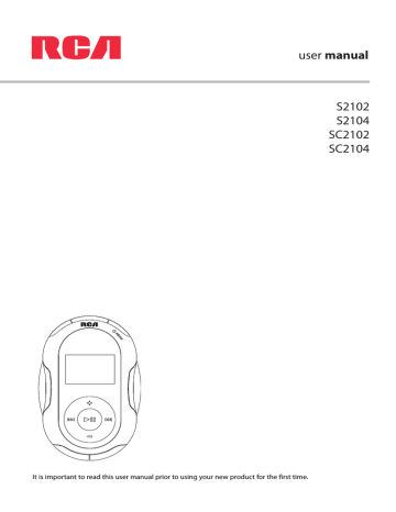 RCA S2102 User manual | Manualzz RCA S2102 User manual | Manualzz