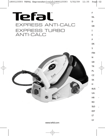 Tefal Express Anti-Calc Manual | Manualzz
