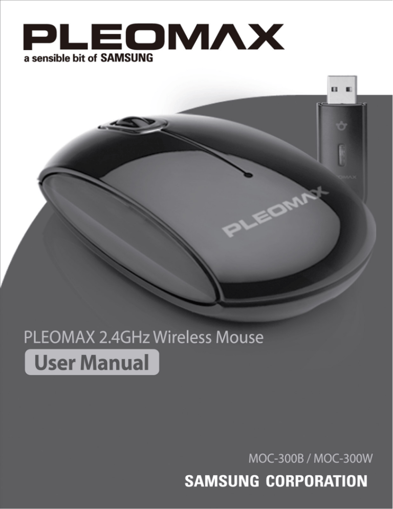 Samsung MOC-300 User manual Samsung MOC-300 User manual