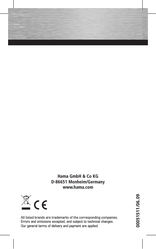 Hama Home HSB 108U User manual Hama Home HSB 108U User manual