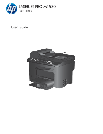 HP LaserJet Pro M1536 Multifunction Printer series, CE538A#BGJ, Pro M1536dnf User manual HP LaserJet Pro M1536 Multifunction Printer series, CE538A#BGJ, Pro M1536dnf User manual