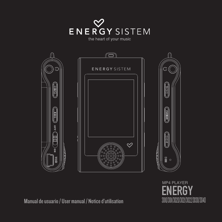 ENERGY SISTEM Energy 3040, Duo 3040, 3040 Duo User manual ENERGY SISTEM Energy 3040, Duo 3040, 3040 Duo User manual