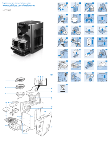 Philips HD7862/20, HD7862 User manual Philips HD7862/20, HD7862 User manual