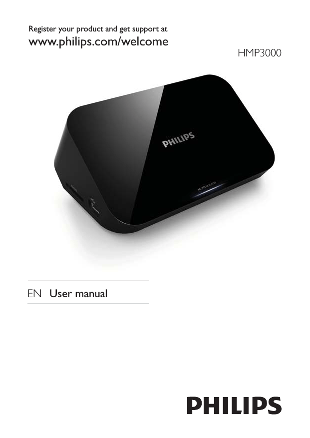 Philips HMP3000, HMP3000/12 User manual Philips HMP3000, HMP3000/12 User manual