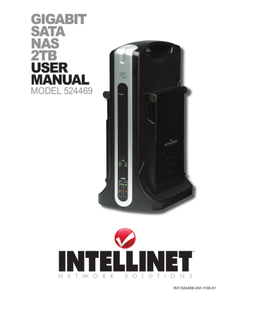 Intellinet 524469 storage enclosure User manual | Manualzz