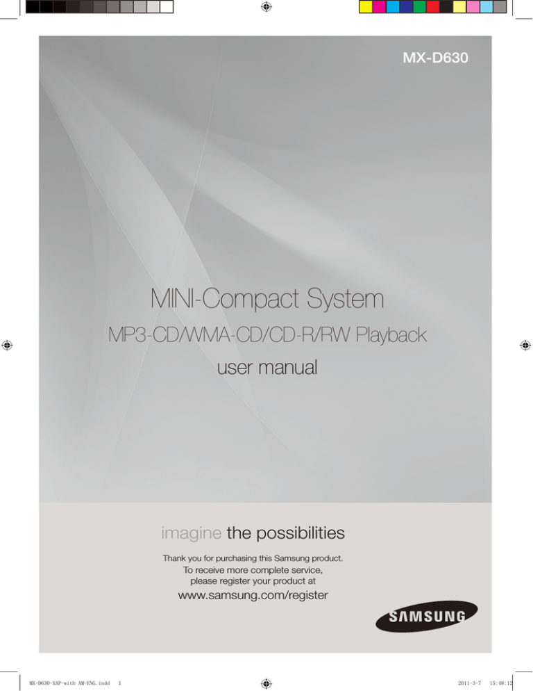 Samsung D630 User manual Samsung D630 User manual