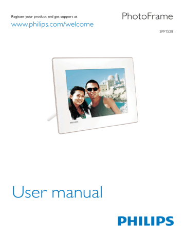 Philips SPF1528 User manual Philips SPF1528 User manual