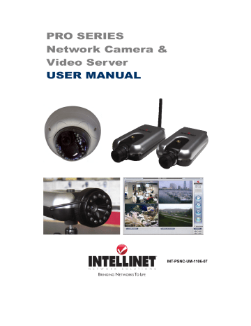 Intellinet Pro Series Network Dome Camera User manual | Manualzz Intellinet Pro Series Network Dome Camera User manual | Manualzz