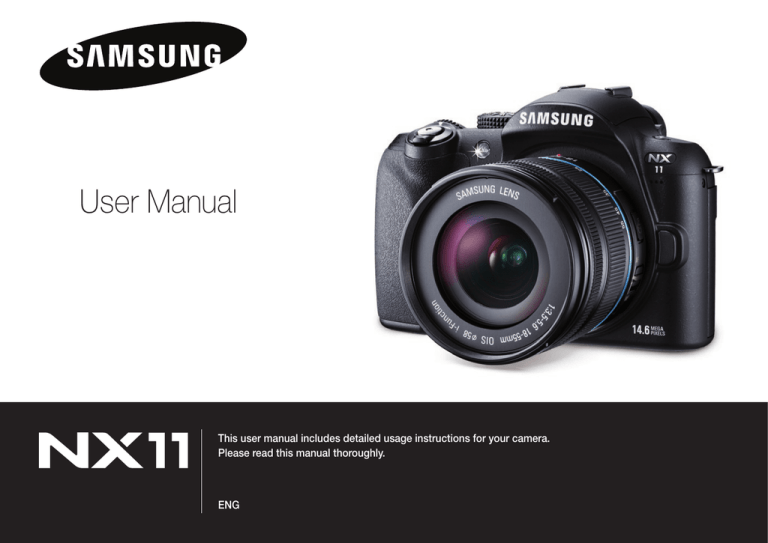 Samsung 11, NX11 User manual Samsung 11, NX11 User manual