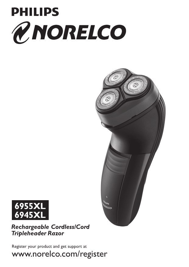 Philips 6945XL, 6955XL User manual Philips 6945XL, 6955XL User manual