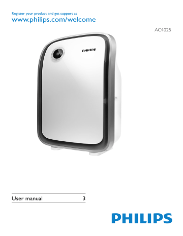 Philips AC4025 User manual Philips AC4025 User manual