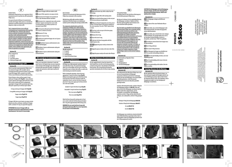 Philips CA6706 Instruction manual Philips CA6706 Instruction manual