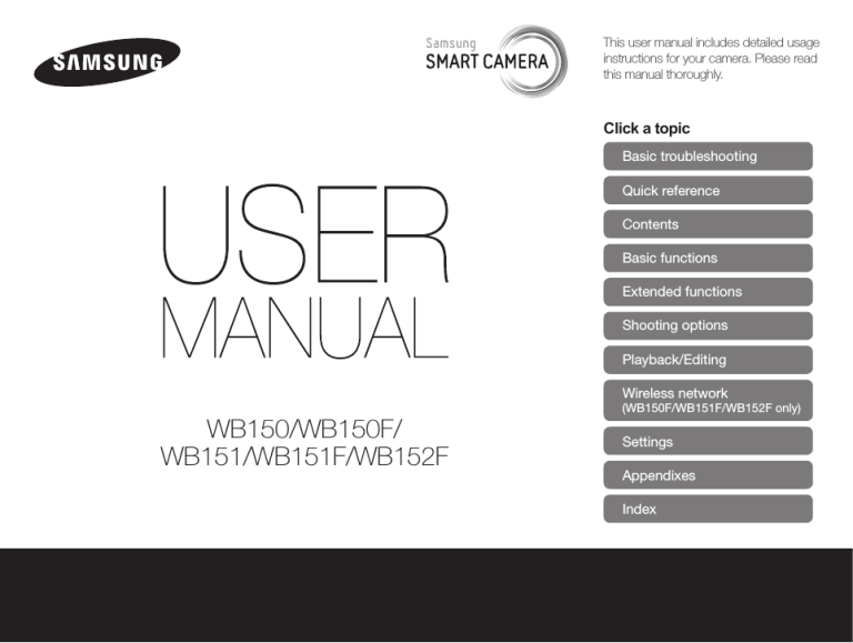Samsung 150 User manual Samsung 150 User manual