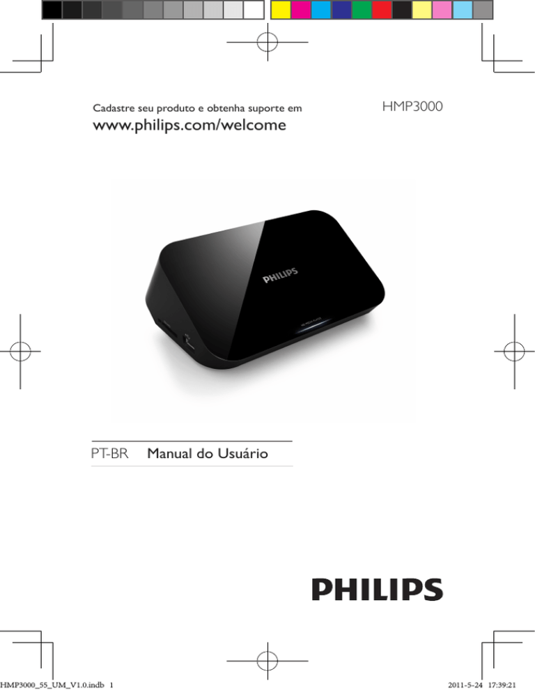 Philips HMP3000, HMP3000/55 User manual Philips HMP3000, HMP3000/55 User manual