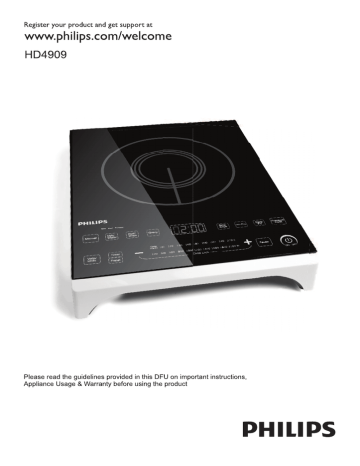 Philips HD4909/00, HD4909 User manual Philips HD4909/00, HD4909 User manual