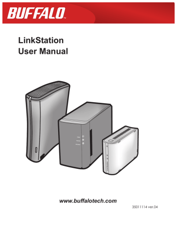 Buffalo LinkStation Pro Duo Diskless User manual | Manualzz