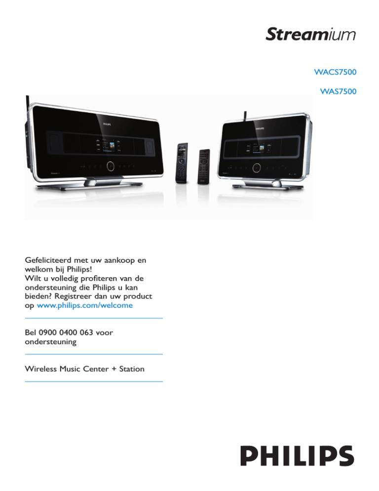 Philips WAS7500, WAS7500/12 Specification Philips WAS7500, WAS7500/12 Specification