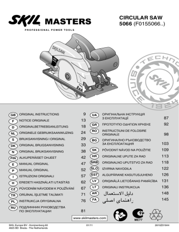 Skil 5066MA Instruction manual | Manualzz