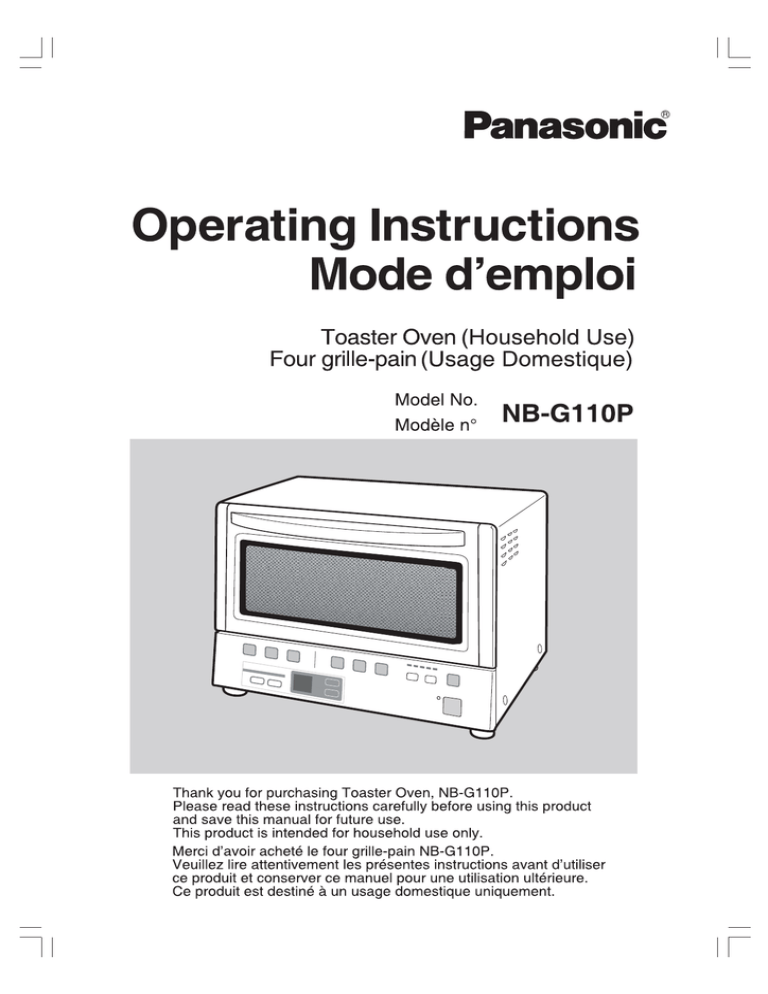 Panasonic NB-G110PW, FlashXpress Specification Panasonic NB-G110PW, FlashXpress Specification