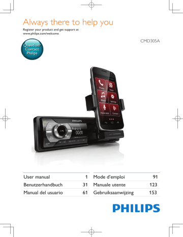 Philips CMD305A User manual Philips CMD305A User manual