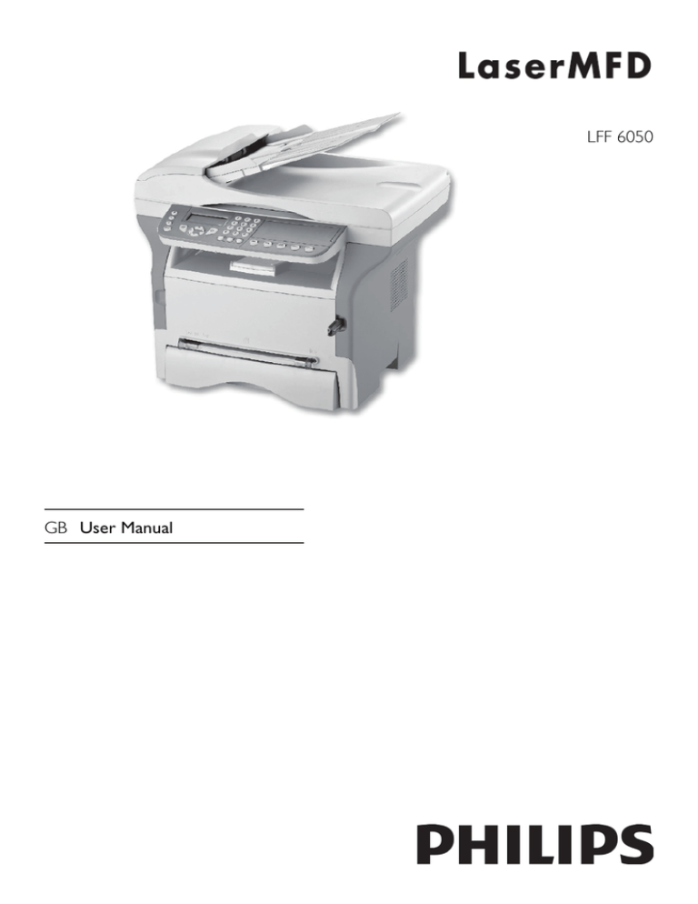 Philips LFF6050W/INB, LFF6050W/GBB, LFF6050/GBB User manual Philips LFF6050W/INB, LFF6050W/GBB, LFF6050/GBB User manual