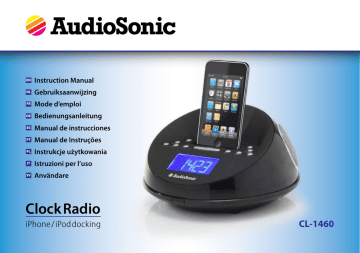 AudioSonic CL-1460 User manual AudioSonic CL-1460 User manual