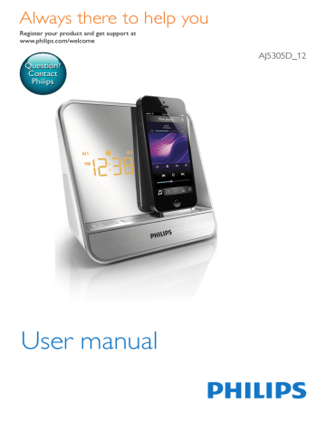 Philips AJ5305D/12 User manual User manual | Manualzz