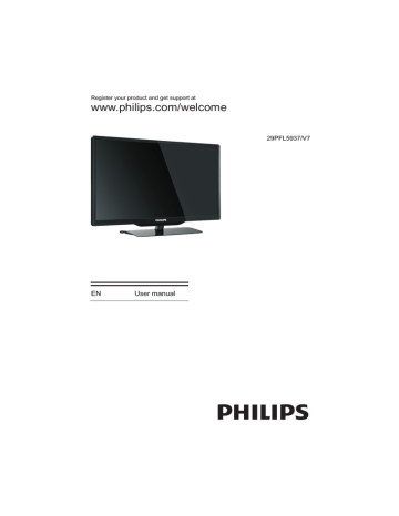 Philips 5000 series LED TV 29PFL5937 User manual | Manualzz