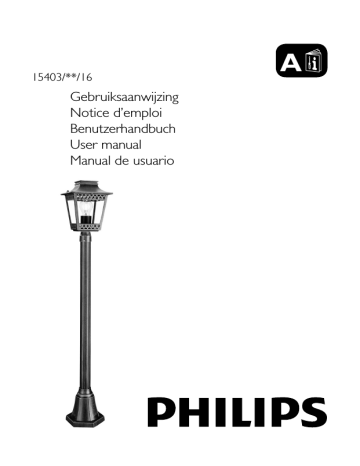 Philips myGarden Pedestal/post 15403/86/16 User manual | Manualzz