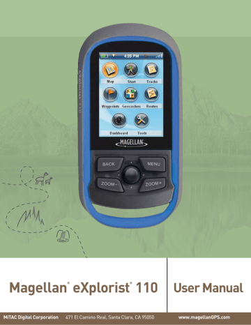 Magellan eXplorist 110 NA User manual | Manualzz