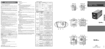 Riello NPW 1000 uninterruptible power supply (UPS) User manual | Manualzz