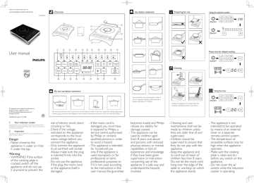 Philips HD4938, HD4938/00 User manual Philips HD4938, HD4938/00 User manual
