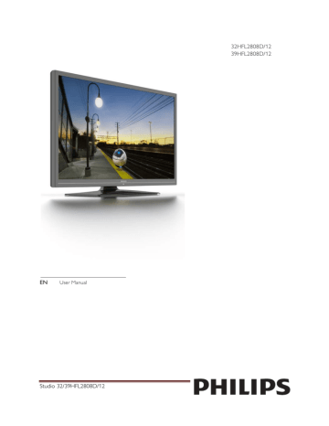 Philips 39HFL2808D User manual Philips 39HFL2808D User manual