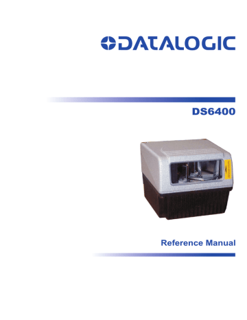 Datalogic DS6400-105-012 User guide | Manualzz