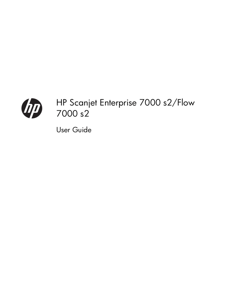 HP Enterprise Flow 7000 s2 User guide HP Enterprise Flow 7000 s2 User guide