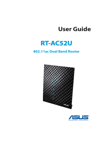 ASUS RT-AC52U Wi-Fi Ethernet LAN Dual-band Owner's manual | Manualzz