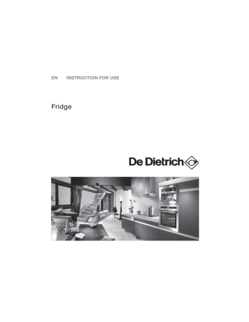 De Dietrich DRS1332J refrigerator Troubleshooting guide | Manualzz