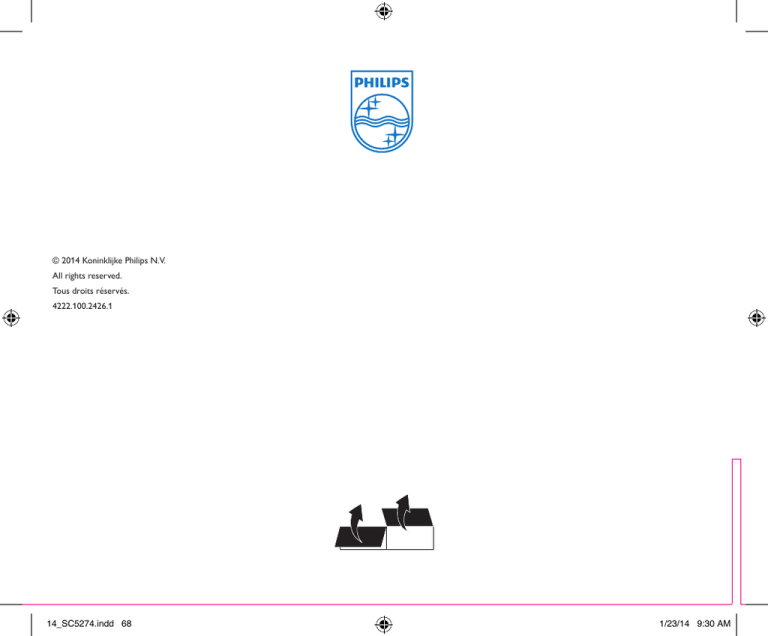 Philips PureRadiance, SC5274/10 User manual Philips PureRadiance, SC5274/10 User manual