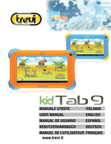 Trevi TAB Kid Tab 9 4GB Blue User manual | Manualzz