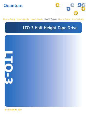 Quantum TC-L32BX-EY User's Guide Quantum TC-L32BX-EY User's Guide