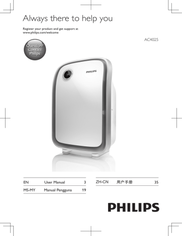 Philips AC4025/01, AC4025 User manual Philips AC4025/01, AC4025 User manual