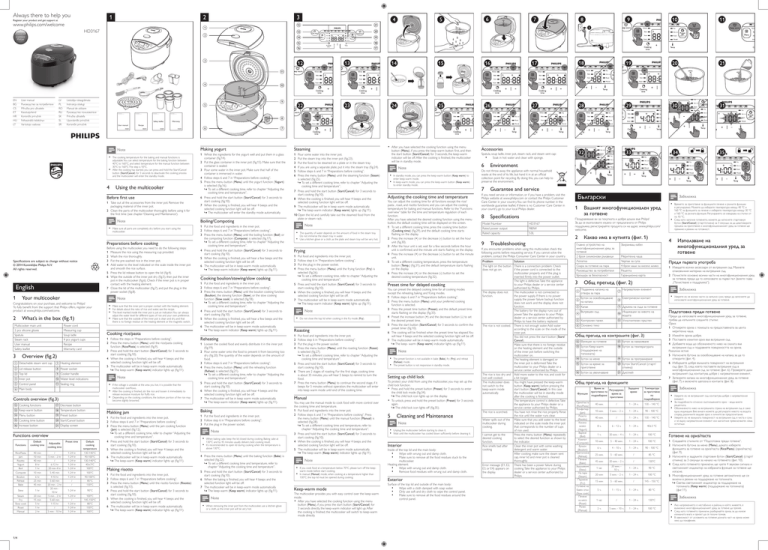 Philips HD3167 User manual Philips HD3167 User manual