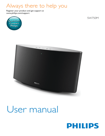Philips SW750M/05 User manual User manual | Manualzz Philips SW750M/05 User manual User manual | Manualzz