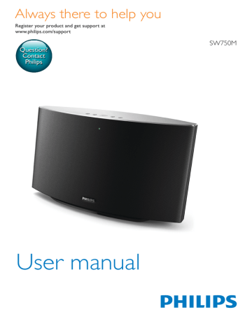 Philips SW750M/05 User manual User manual | Manualzz